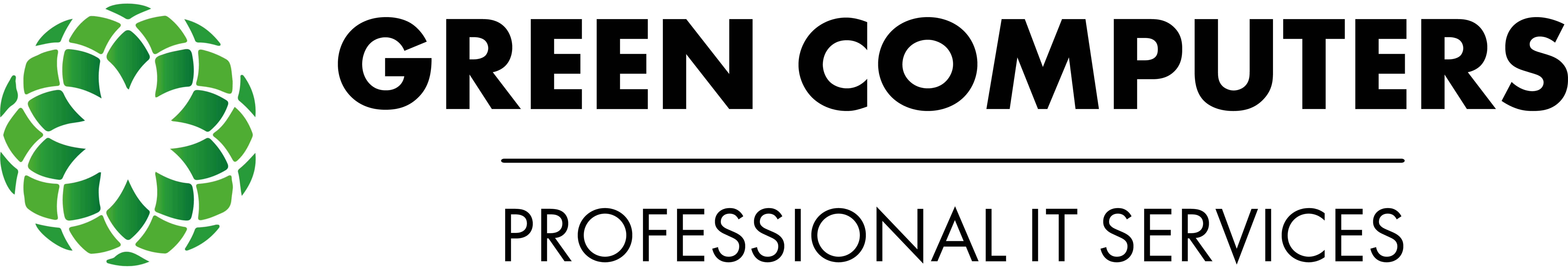 Logo GreenComputers – komputery poleasingowe i używane we Wrocławiu