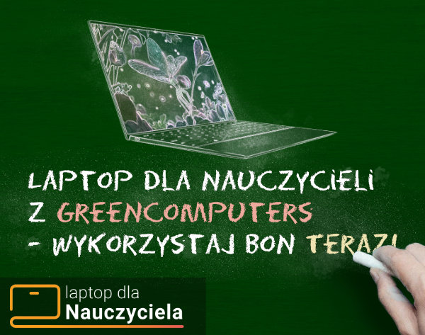 Bon dla nauczyciela – zniżka na komputery poleasingowe i sprzęt IT | GreenComputers