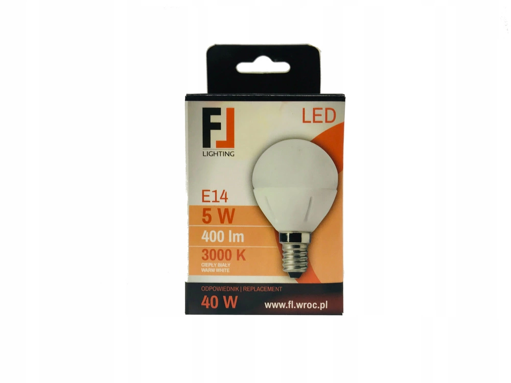 ŻARÓWKA LED E14 5W 400LM 3000K