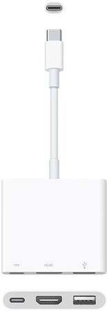 Adapter Apple A1621 USB-C na HDMI, USB 3.0, USB-C
