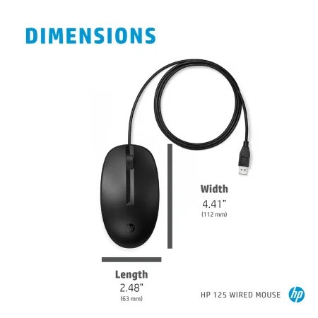 Mysz HP 125 Wired Mouse