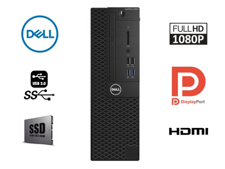 Dell 3050 i5-7500 8GB RAM 256GB SSD DVD-RW W10P