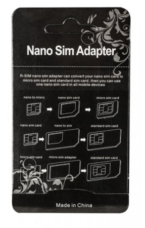 ADAPTER KART SIM M-Life 3w1 (nanoSIM/microSIM/SIM)