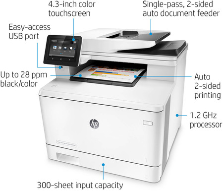 HP Color LaserJet Pro MFP M477fdn D
