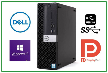 Dell 5060 i5-8500 8GB 190GB M.2 DVD W10P A-
