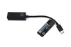 Adapter Przejśćiówka Kabel Ethernet RJ45 - USB Typ C