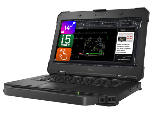 Dell 5420 RUGGED i5-8350U 8GB RAM 256GB M.2 T14'' W11P