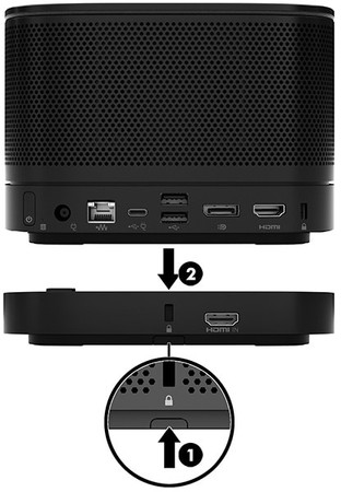 HP Elite Slice G2 i5-7500T/8/256 M.2/-/W10P