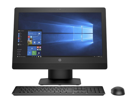 HP ProOne 600 G3 i5-7500 8GB RAM 256 M.2 21" DVD-RW W10P