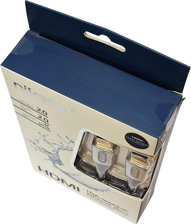Nikabe high speed hdmi cable with ethernet 2m