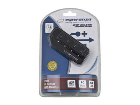 Esperanza Hub 4 Porty EA127 USB 2.0