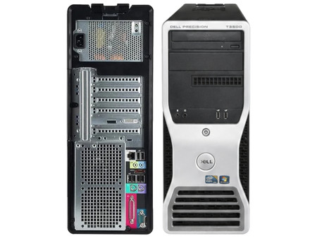 Dell Precision T3500 X W3503 12GB RAM 256SSD DVD NL