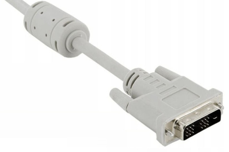 Kabel Sygnałowy DVI - DVI M/M 1,8M Do Monitora