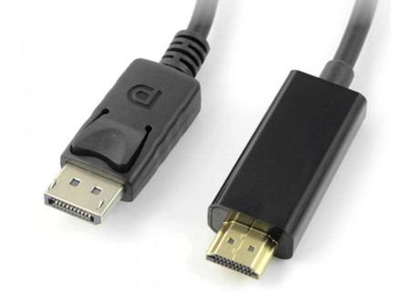 Kabel adapter DisplayPort (M)-> HDMI(M) 3m