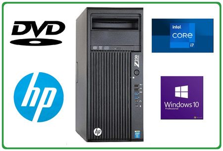 HP Z230 i7-4790 16GB 628GB(HDD+SSD) DVDRW W7PRO A