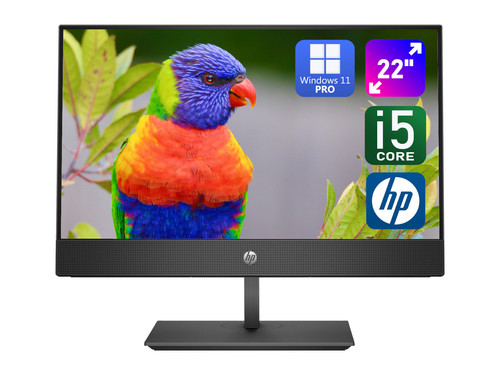 HP ProOne 600 G4 i5-8500 8GB RAM 256GB M.2 21" DVD-RW W10P