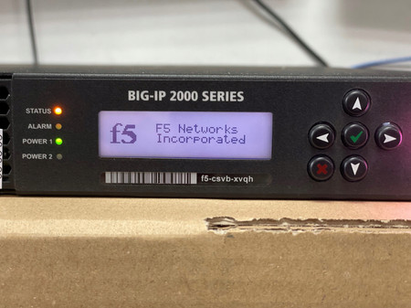 F5 NETWORKS BIG IP 2000 LOAD BALANCER