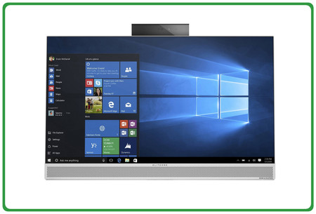 HP EliteOne 800 G3 i3-7100 8GB 260SSD DVD-RW W10P TOUCH A- bez stopki