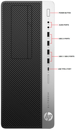 HP EliteDesk 800 G4 i5-8500/16/512/-/W10H A