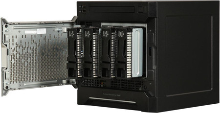 HP ProLiant MicroServer Gen8 G1610T 8GB 4TBHDD DVD