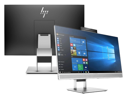 HP EliteOne 800 G3 i5-7500 8GB RAM 256GB M.2 DVDRW T24" W10P