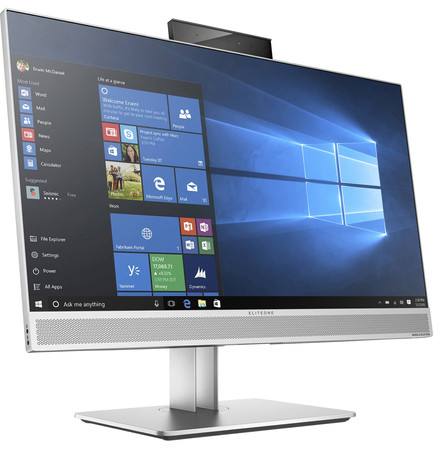 HP EliteOne 800 G3 i3-7100 8GB 256SSD DVD Dotykowa 24" Win10Pro