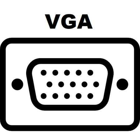 Kabel adapter Dell HDMI(M) - VGA(Ż) 