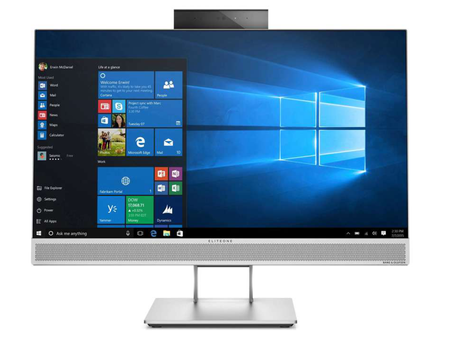 HP EliteOne 800 G3 i5-7500 8GB RAM 256GB M.2 DVDRW T24" W10P