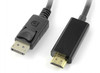 Kabel adapter DisplayPort (M)-> HDMI(M) 3m