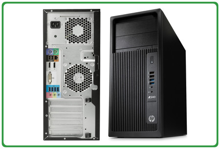 HP Z240 i7-7700K/32/256SSD/DVDRW/W8P