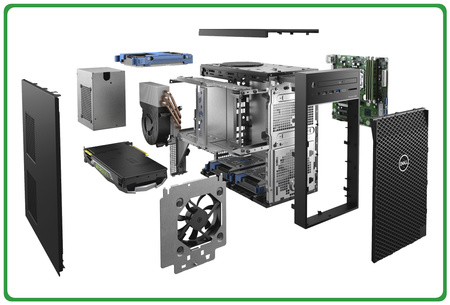 Dell Precision 3630 E-2124G 32GB 256SSD Win11Pro