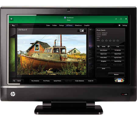 HP TouchSmart 610-1200sc i5-2390T 8GB 2TBHDD DVD Win7Home