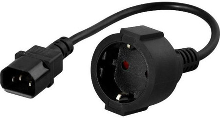 Adapter IEC 320 C14 Schuko
