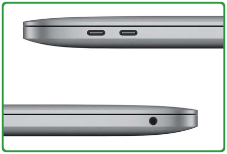 Apple MacBook Pro A2338 M1 16GB RAM 256GB M.2 13" MacOSTahoe