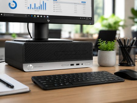 HP ProDesk 400 G5 i3-8100 8GB RAM 256GB M.2 W11P