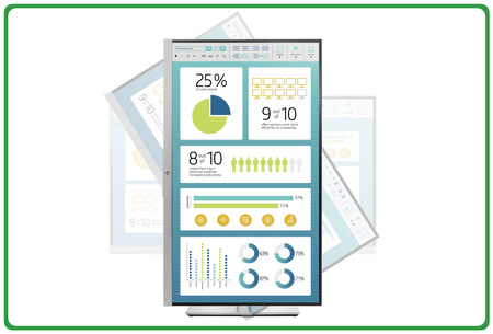 HP EliteDisplay E273 W27'' D