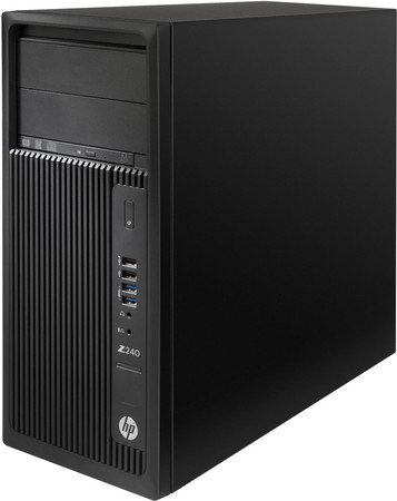 HP Z240 i7-7700K/32/256SSD/DVDRW/W8P