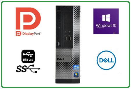 Dell 390 i3-2120 4GB 500HDD DVD-RW