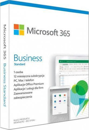 Oprogramowanie Office 365 Business Standard 1 rok