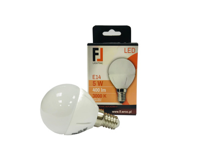 ŻARÓWKA LED E14 5W 400LM 3000K