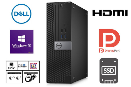 Dell 3040 i3-6100 4GB 128SSD Win10Pro