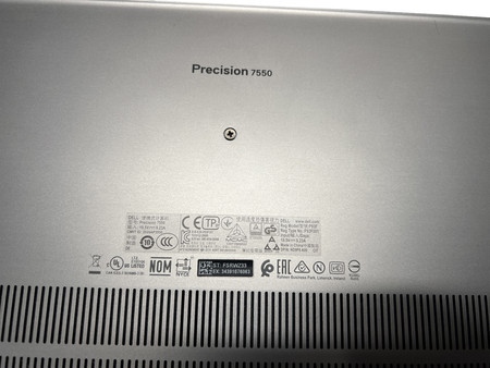 Dolna pokrywa Dell Precision 7550