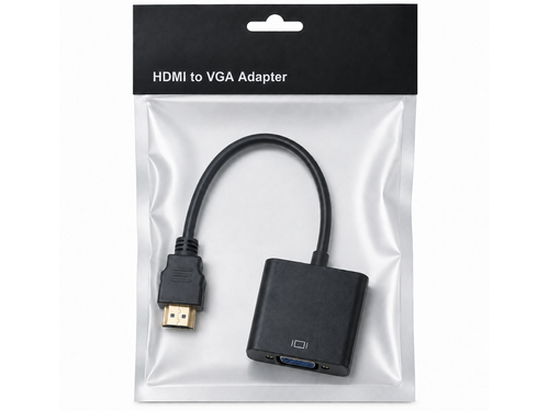 Przejściówka adapter HDMI (M) - VGA (Ż)
