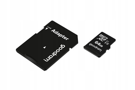Karta pamięci 64GB GOODRAM MicroSD XC Class 10