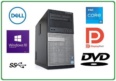 Dell OptiPlex 7010 i5 6GB 250GB DVD-RW