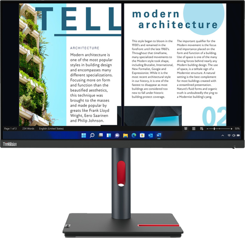 Lenovo ThinkVision P24h-30 24" A