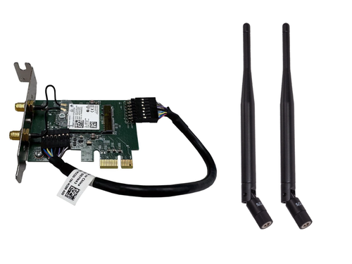 Adapter DELL PCI-E Wi-Fi Bluetooth zestaw z anteną