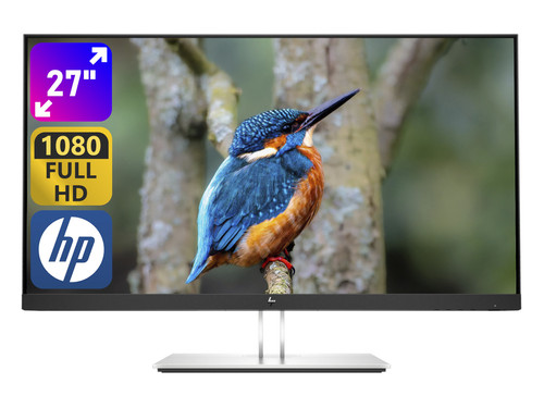 HP E27 27" G4 FHD IPS Eye Ease HDMI DP USB A-