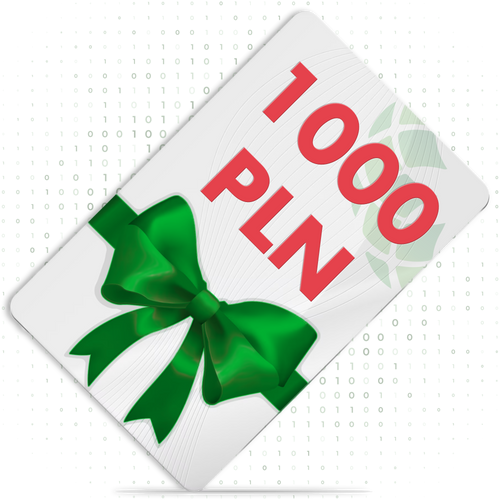 Karta Podarunkowa GreenCard 1000 zł