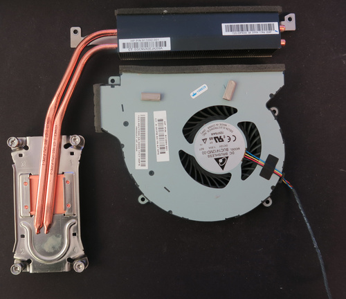 HP 800 G3 AiO Chłodzenie procesora + wentylator